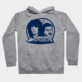 Vintage 1970s Sparks Shirt Recreation Hoodie